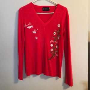 VINTAGE sz s-m Leroy sweater